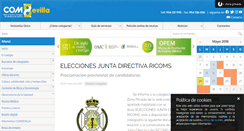 Desktop Screenshot of comsevilla.es