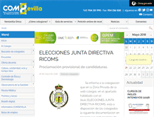 Tablet Screenshot of comsevilla.es